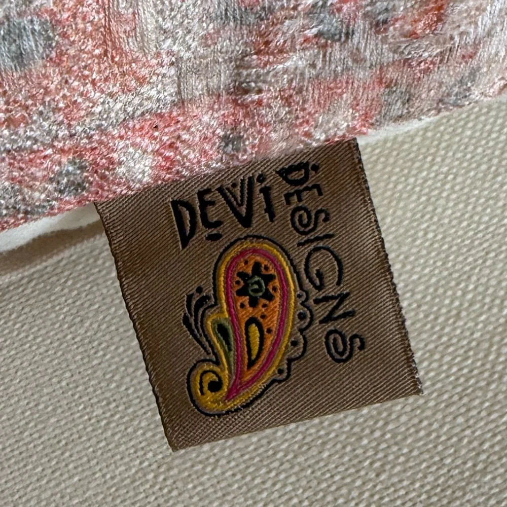 Devi Designs Decorative Chenille Throw Pillow Duck Feather Insert Included 14x26